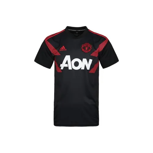 Adidas MANCHESTER UNITED THEATRE OF DREAMS Черная Мужская Футбольная Джерси