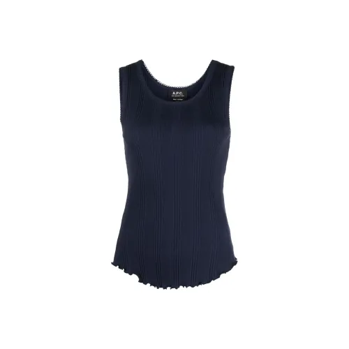 A.P.C Полночный синий Женские майки