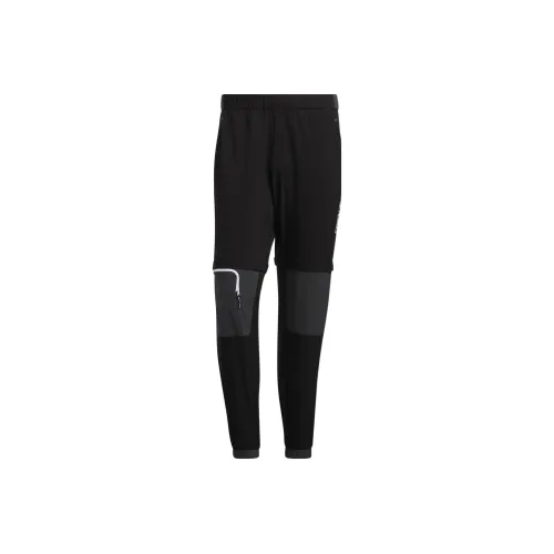 Adidas Мужские спортивные брюки черного цвета