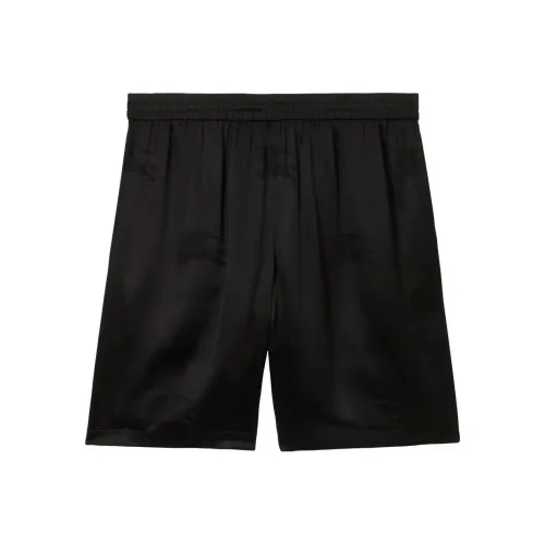 Burberry Черные Мужские Повседневные Шорты