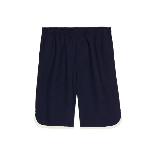GUCCI Blue Men's Casual Shorts GUCCI Синий Мужские Повседневные Шорты