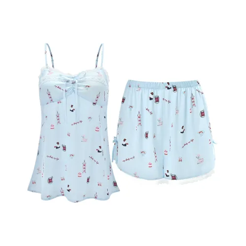 MY BODY Пижамный комплект женский синий