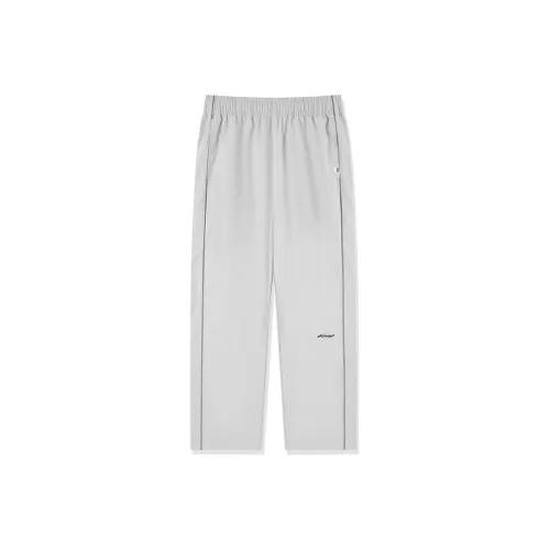 QIAODAN Повседневные брюки Мужские Светлый Лесной мшистый Серый