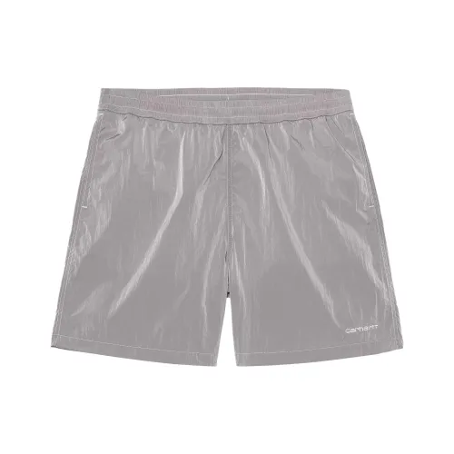 Carhartt WIP Silvery White Мужские Плавательные Шорты