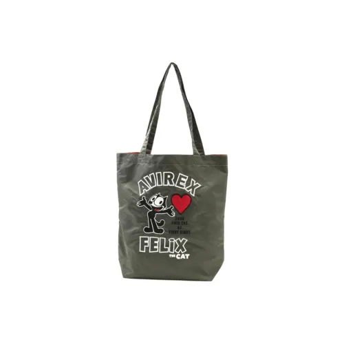 AVIREX FELIX Нейлоновая сумка женская оливкового цвета