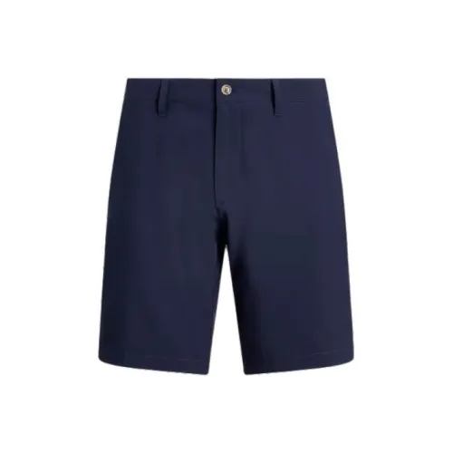 Polo Ralph Lauren 9,5 Дюйма Эластичные Шорты Dobby Beach Short Casual Men's Темно-Синий