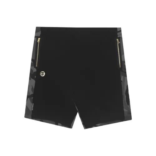 AAPE Черные Мужские Повседневные Шорты