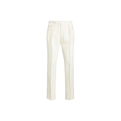 Polo Ralph Lauren FW23 Повседневные брюки Мужские Айвори