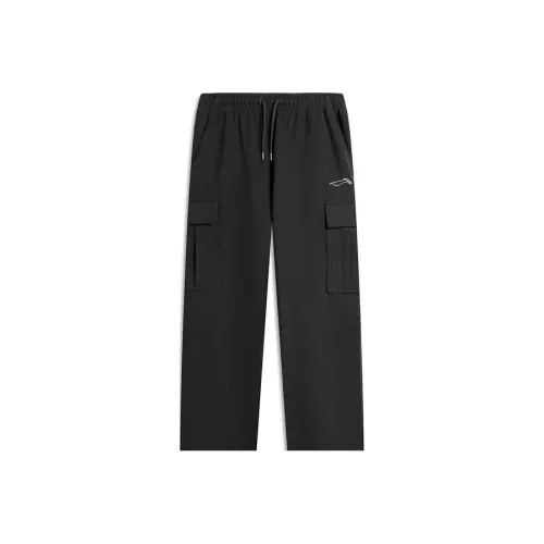LINING Черные Унисекс Повседневные Брюки