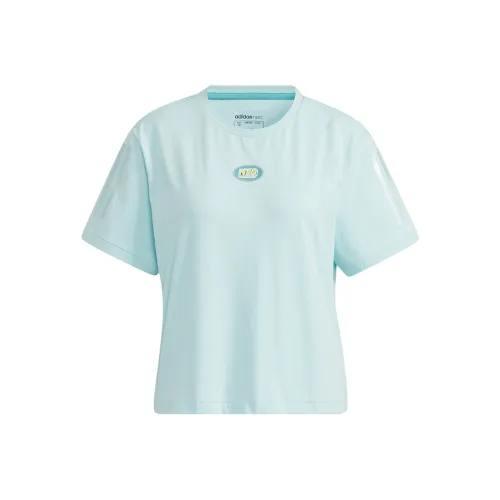 ADIDAS NEO Изумруд Женские Короткие Топы