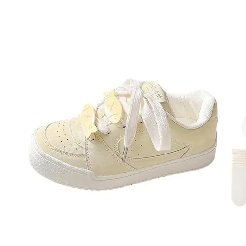 Fawn Miri Покрытие Slip-Resistant и Abrasion-Resistant Низкие Кроссовки для Скейтбординга Женские