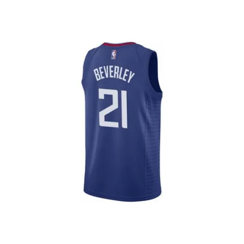 Nike Баскетбольная Джерси Мужская Синяя