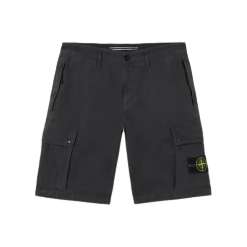 Stone Island Carbon Gray Мужские Карго Шорты