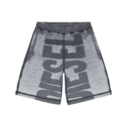 DIESEL Повседневные шорты Мужские Серые