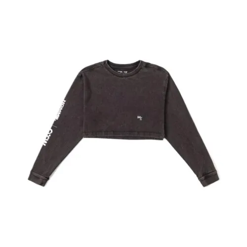 Vans x HOMME GIRLS X OTW TEE LS Стандартная T-рубашка Женская Темно-серый