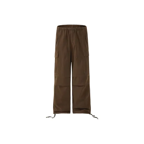 XAKA Brown Men's Casual Pants XAKA Коричневые Мужские Повседневные Штаны