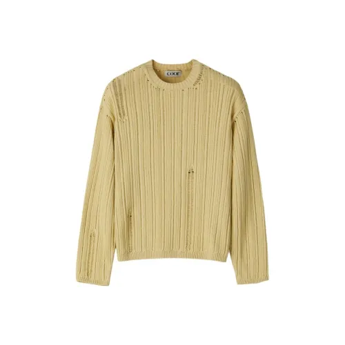 COOR SS25 Трикотаж Унисекс Желтый