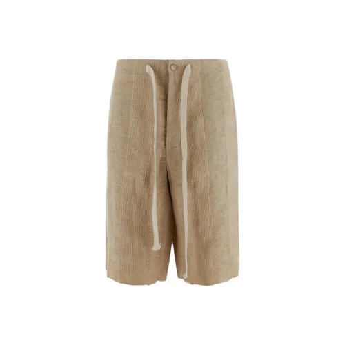 UMA WANG Повседневные шорты Мужские Светлый Умбра