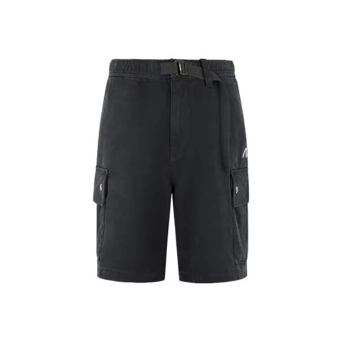 EVISU SS25 Карго Шорты Мужские Черные