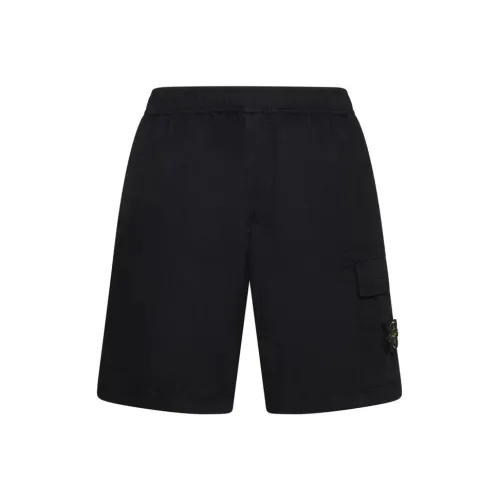 Stone Island Черные Мужские Повседневные Шорты