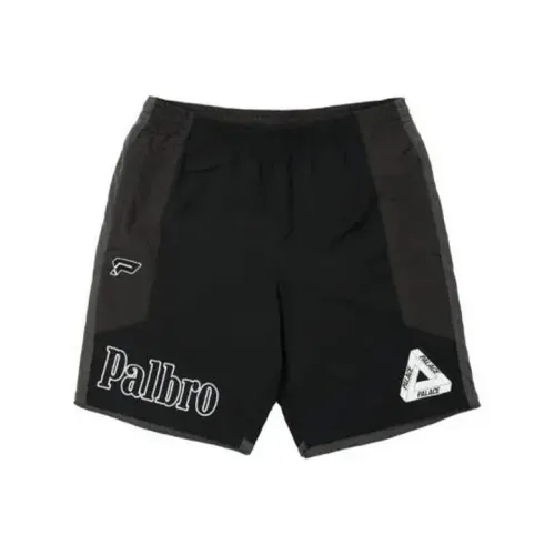 Дворцовый Черный Унисекс Спортивные шорты