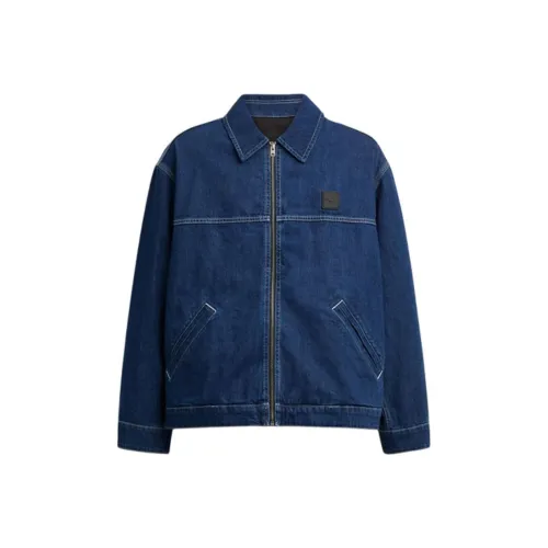 COACH SS25 Denim Jacket Men's Blue