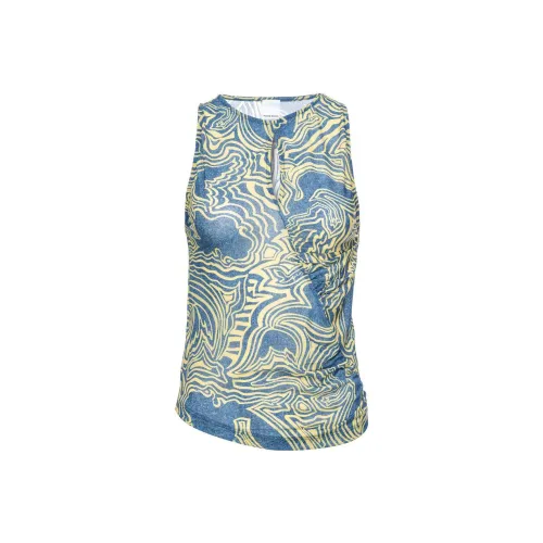 PINKO FW23 Майка Женская Синяя