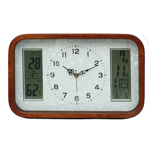 KAIQIN Настольные часы из массива дерева Унисекс