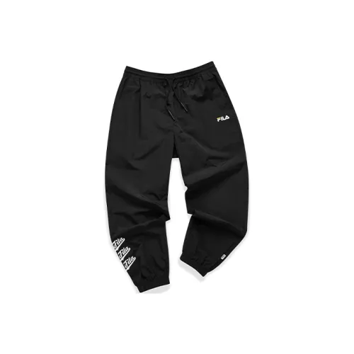 FILA FUSION Темно-черные спортивные брюки для мужчин