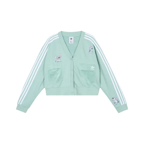 Adidas Originals x Disney SS22 Трикотаж Женский Светло-Зеленый