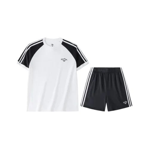 ANTA Life Collection Повседневная Спортивная Одежда Мужская Magnolia White Основной Черный