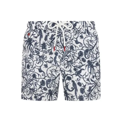 KITON Мужские синие плавательные шорты