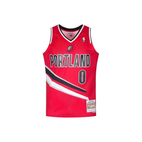 MITCHELL NESS Баскетбольная Джерси Унисекс Красная