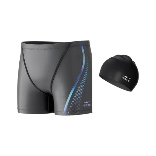 Erke Плавательные шорты Мужской 2-штучный комплект Черный