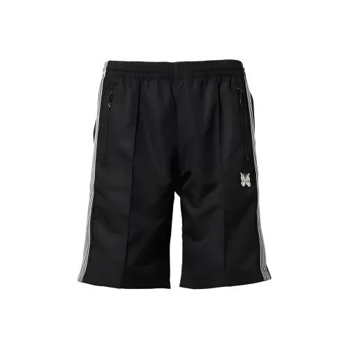 Needles Черные Унисекс Повседневные шорты