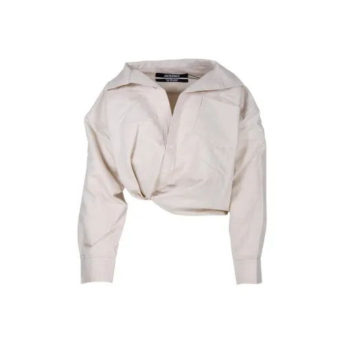 Jacquemus Телесный Женский Короткий Топ