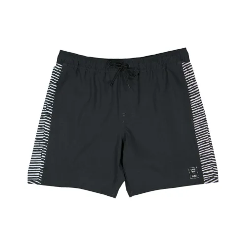 RVCA Мужские черные пляжные шорты