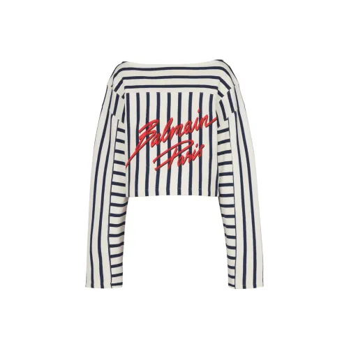 BALMAIN Белые Женские Футболки