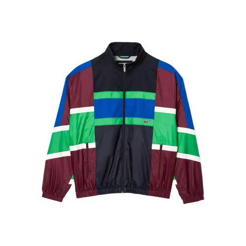 Куртка Мужская Черная Многоцветная Коллаборация с LACOSTE