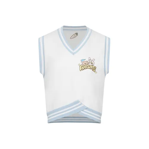 FRAIL STATE Белые Женские Майки