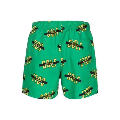 Шорты для пляжа мужские зеленые LACOSTE Collaboration