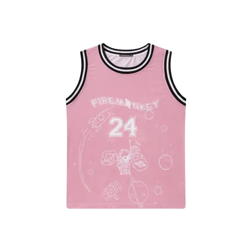 FireMonkey Баскетбольная Джерси Унисекс Розовая