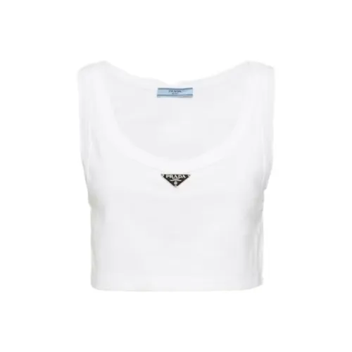 PRADA Белые Женские Майки