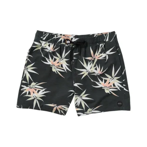 RVCA SS25 Плавательные шорты Мужские Черные