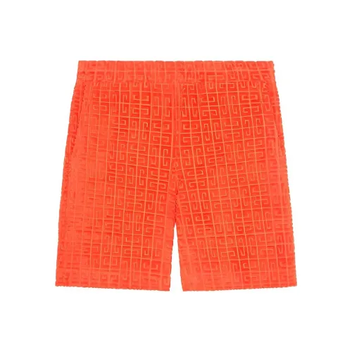 GIVENCHY SS23 Повседневные шорты Мужские Оранжевые