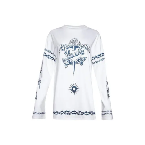 Jean Paul Gaultier T-рубашка Женская Белая