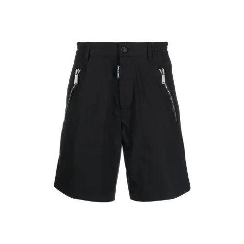 DSQUARED 2 SS23 Повседневные шорты Мужские Черные
