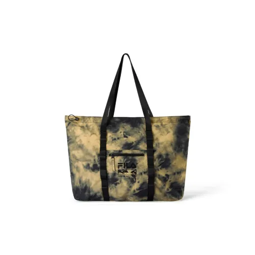 FILA FUSION Ткань Тоут Сумка Обычный Unisex Light Кофе Темно-черный