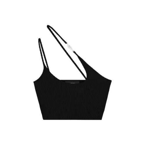 AMIRI Черные Женские Майки