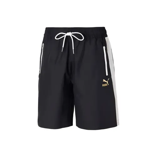 PUMA Мужские Повседневные Шорты Черные